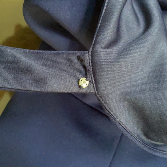 CeCe Mood Blue Sleeveless Dress. - Picture 10 of 11